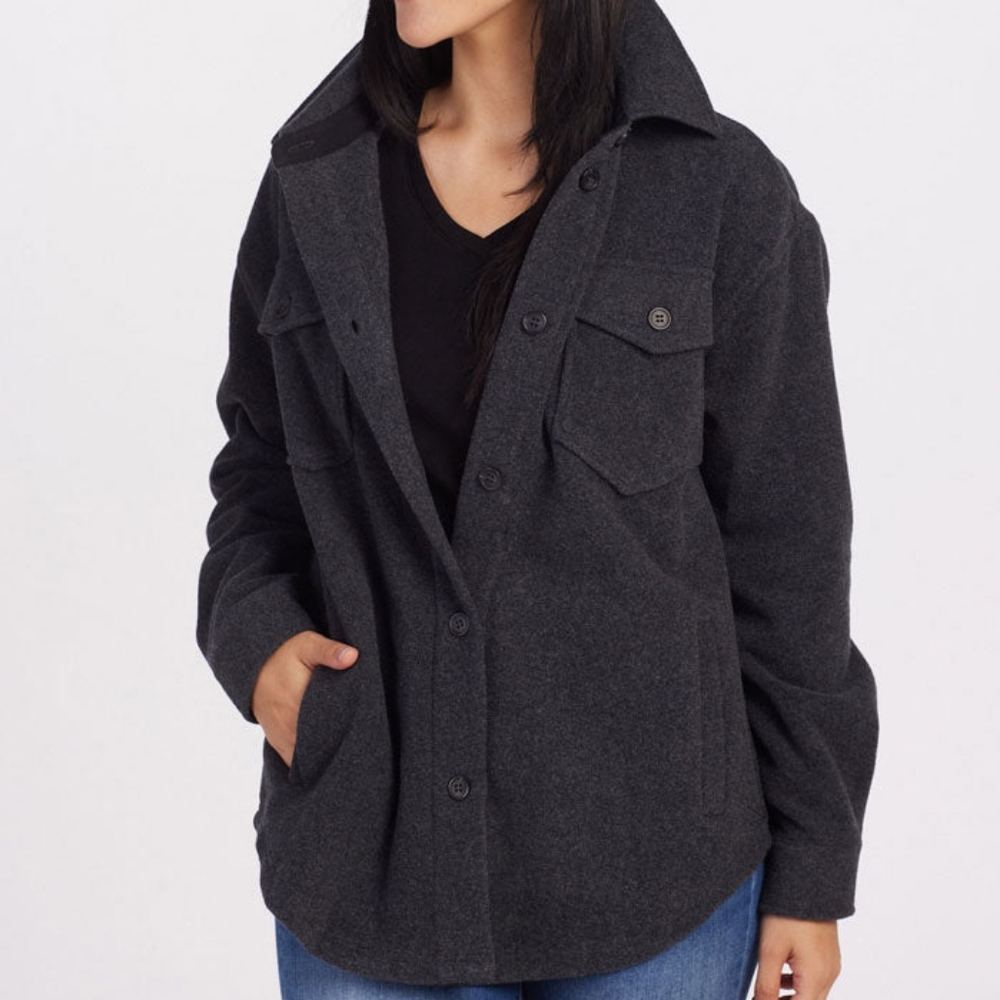 ✨FLASH SALE Merino Wool Sawyer Shacket